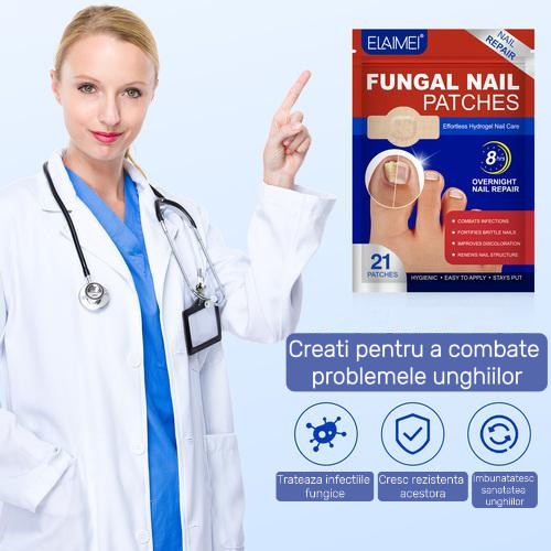 Plasturi pentru regenerarea unghiilor