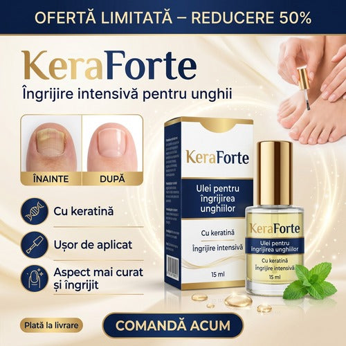 KeraForte - ulei pentru tratarea unghiilor cu ciuperca sau incarnate